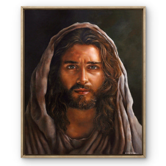 "My Gentle Christ" Fine Art Giclee Print On Canvas (Stretched & Framed)